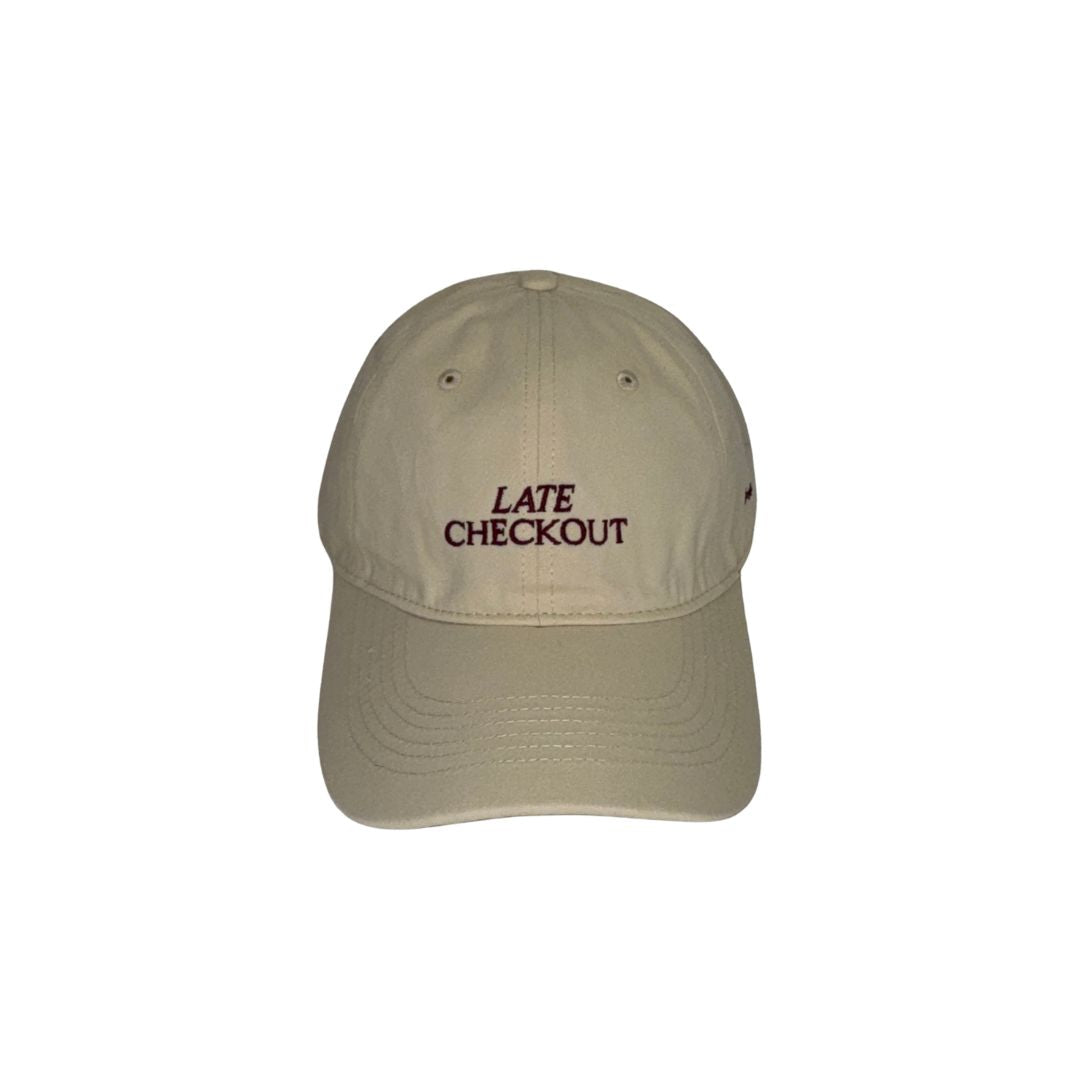 Cap - Late CheckOut Panna-Bordeaux