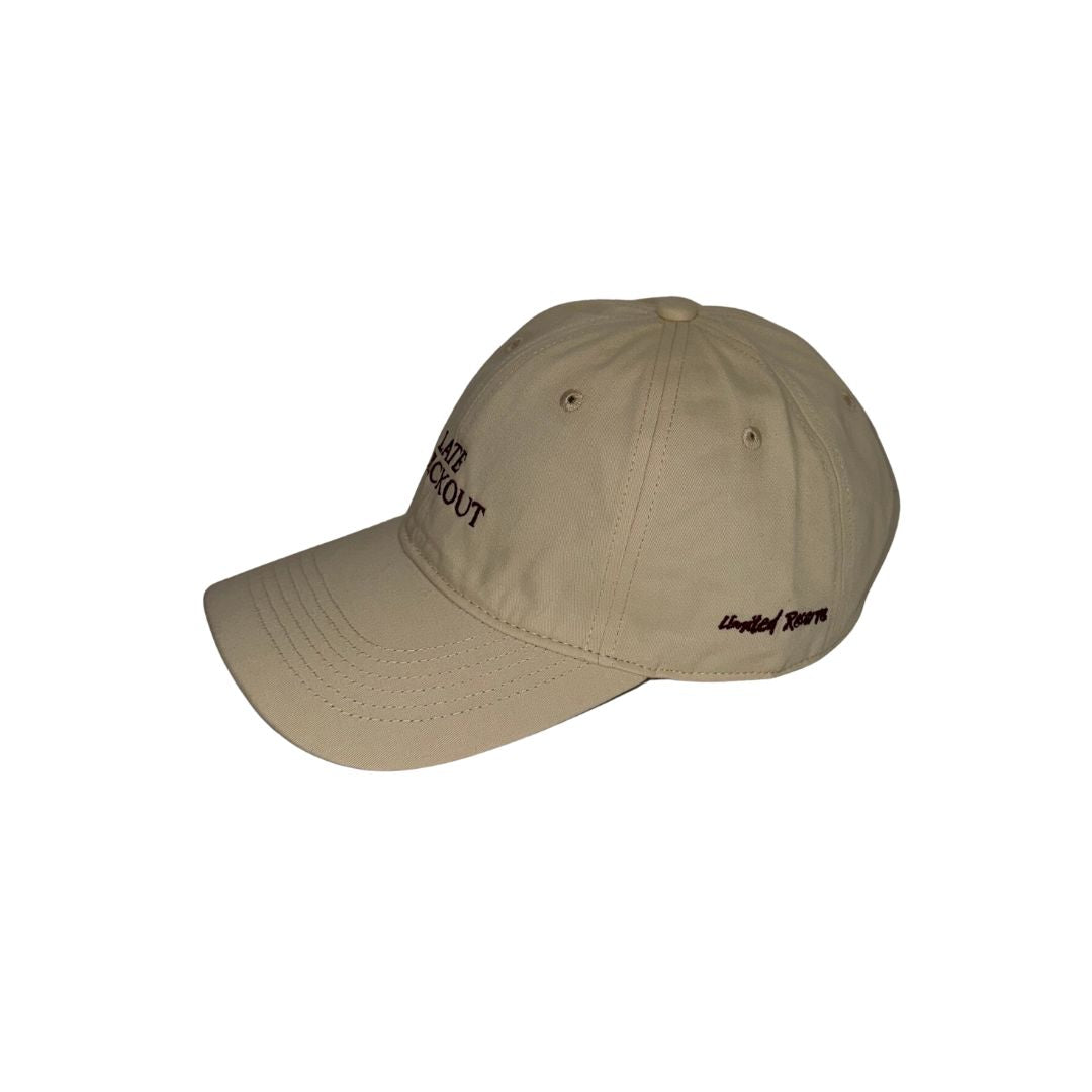 Cap - Late CheckOut Panna-Bordeaux