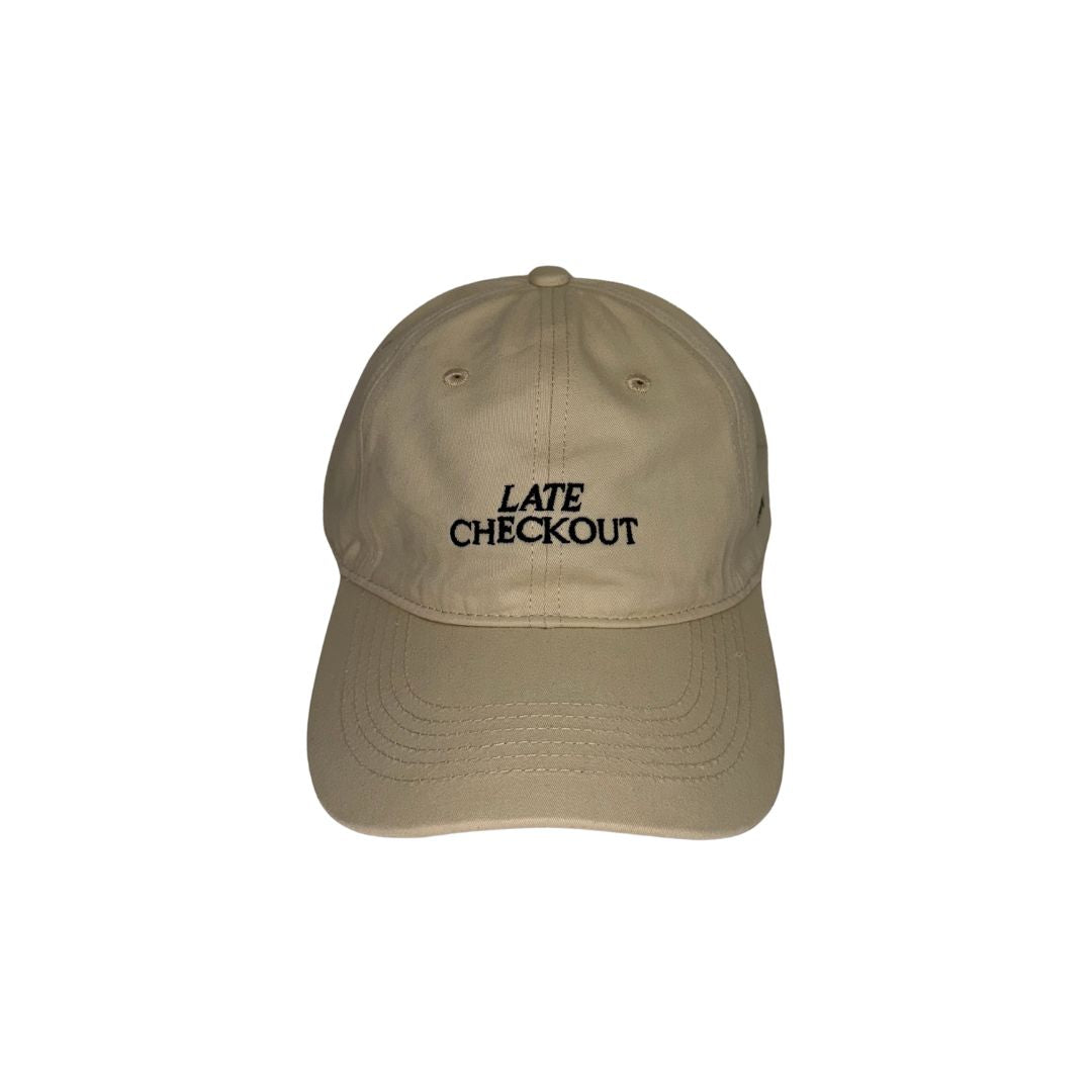 Cap - Late CheckOut Panna-Nero