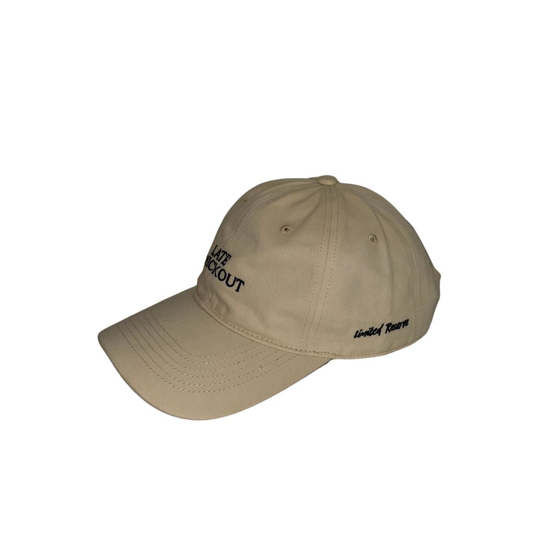 Cap - Late CheckOut Panna-Nero