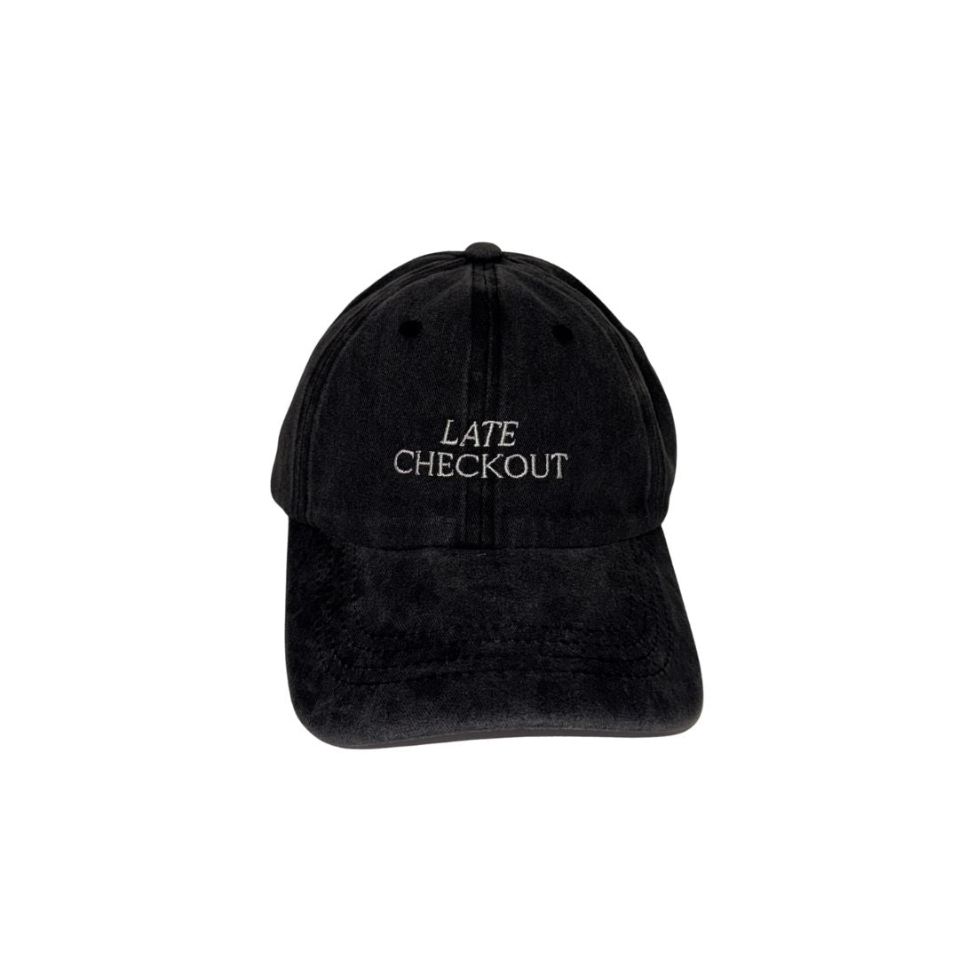 Cap - Late CheckOut Nero-Beige
