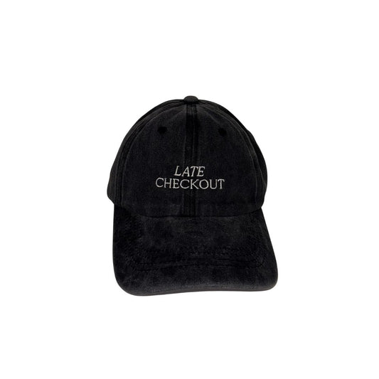 Cap - Late CheckOut Nero-Beige