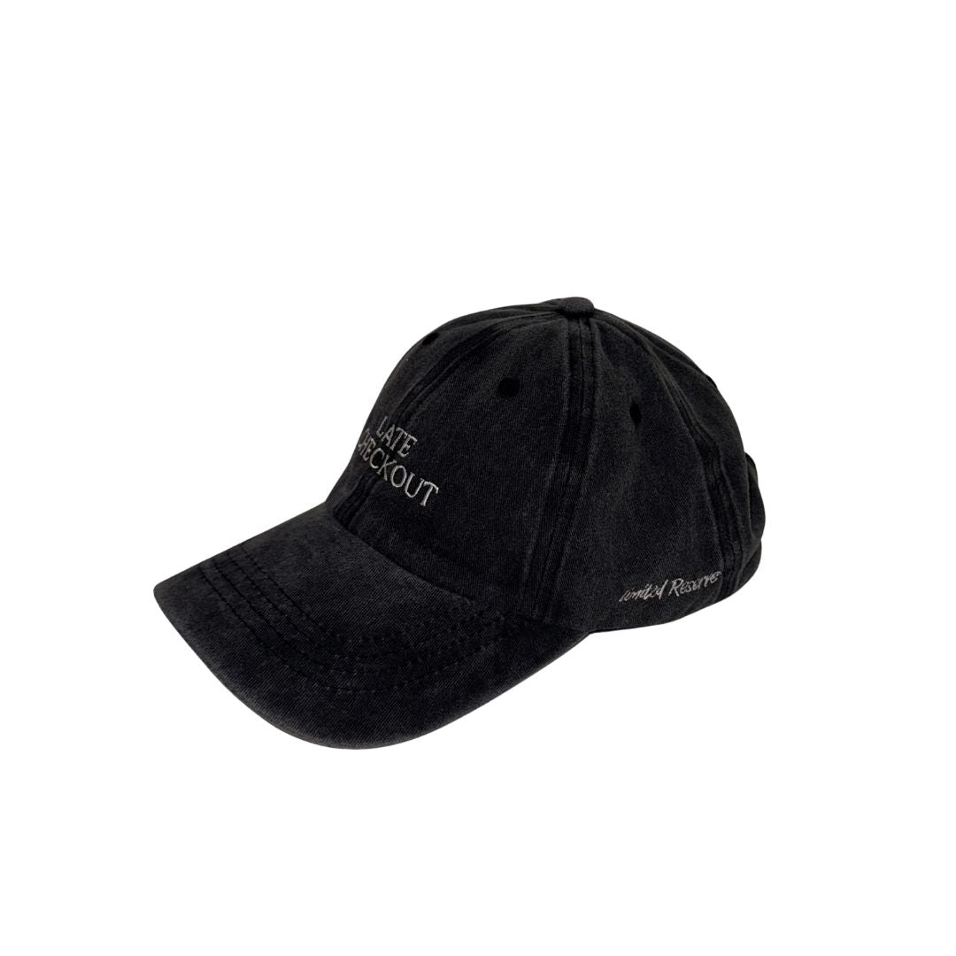 Cap - Late CheckOut Nero-Beige